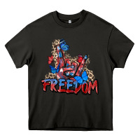 Asphalt freedom rock hand Heavy Core Tee - Zillion Design Studio