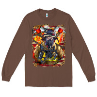 Chestnut firefighter axe and ladder Long Sleeve Tee - LillyAllenDesigns