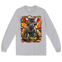 Firefighter Axe And Ladder Long Sleeve Tee | Teevron