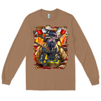 Toasted Coconut firefighter axe and ladder Long Sleeve Tee - LillyAllenDesigns