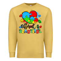 Antique Gold different is beautiful Premium Sweatshirt - Artiststas