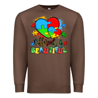 Chestnut different is beautiful Premium Sweatshirt - Artiststas