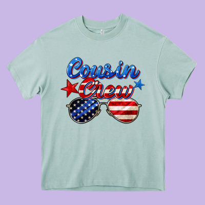 Cousin Crew Heavy Core Tee Designed By Zillion Design Studio