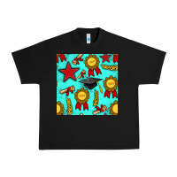 Black graduation seamless pattern Urban Heavy Tee - BundleAndBundleShop