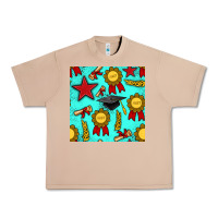 Burro graduation seamless pattern Urban Heavy Tee - BundleAndBundleShop