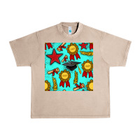 French Oak graduation seamless pattern Urban Heavy Tee - BundleAndBundleShop