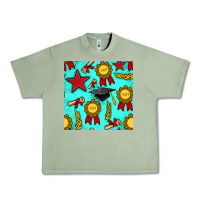 Oil Green graduation seamless pattern Urban Heavy Tee - BundleAndBundleShop