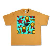 Peanut Butter graduation seamless pattern Urban Heavy Tee - BundleAndBundleShop