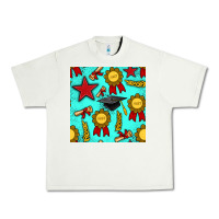 Pistachio graduation seamless pattern Urban Heavy Tee - BundleAndBundleShop