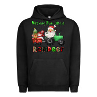 Pigment Black nothing runs like a reindeer Urban Hoodie - CowGirlArtShop
