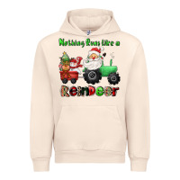 Sandshell nothing runs like a reindeer Urban Hoodie - CowGirlArtShop