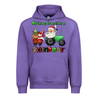 Tulip nothing runs like a reindeer Urban Hoodie - CowGirlArtShop