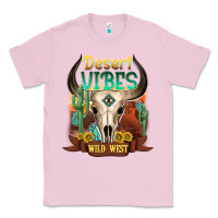 Bubblegum Pink desert vibes wild west Classic Tee - NancyCooperArtShop