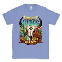 Colony Blue desert vibes wild west Classic Tee - NancyCooperArtShop