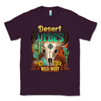 Plum desert vibes wild west Classic Tee - NancyCooperArtShop