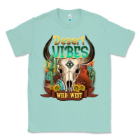 Desert Vibes Wild West Classic Tee | Teevron