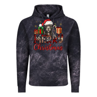 Cloud Black merry christmas pitbull Vintage Hoodie - JahusDesignShop