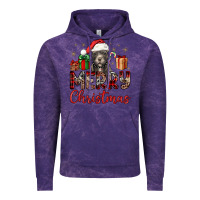 Cloud Purple merry christmas pitbull Vintage Hoodie - JahusDesignShop
