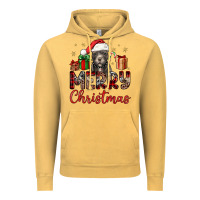 Vintage Mustard merry christmas pitbull Vintage Hoodie - JahusDesignShop