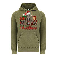 Vintage Olive merry christmas pitbull Vintage Hoodie - JahusDesignShop