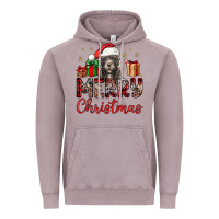 Vintage Zinc merry christmas pitbull Vintage Hoodie - JahusDesignShop