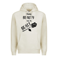 Oatmeal Heather Wrt Beauty And The Beast Premium Hoodie - Bettercallsaul