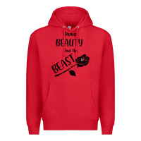 Red Wrt Beauty And The Beast Premium Hoodie - Bettercallsaul