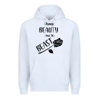 White Wrt Beauty And The Beast Premium Hoodie - Bettercallsaul