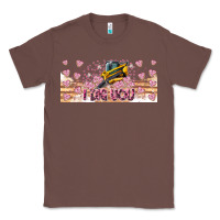 Chestnut I Dig You Valentine 16oz Classic Tee - CowhideDigitalArt