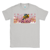 Moon Dust I Dig You Valentine 16oz Classic Tee - CowhideDigitalArt