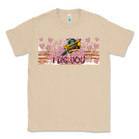 Mushroom I Dig You Valentine 16oz Classic Tee - CowhideDigitalArt