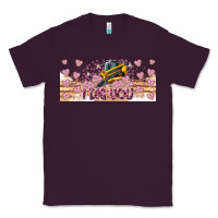 Plum I Dig You Valentine 16oz Classic Tee - CowhideDigitalArt