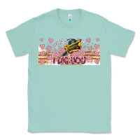 Seafoam I Dig You Valentine 16oz Classic Tee - CowhideDigitalArt