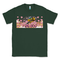 Sports Green I Dig You Valentine 16oz Classic Tee - CowhideDigitalArt