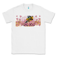 White I Dig You Valentine 16oz Classic Tee - CowhideDigitalArt