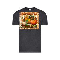 Vintage Black pumpkin spice junkie tumbler Vintage Tee - BundleAndBundleShop