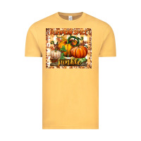 Vintage Mustard pumpkin spice junkie tumbler Vintage Tee - BundleAndBundleShop