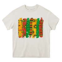 Cream black history brushstroke Heavy Core Tee - texasbilliewilder
