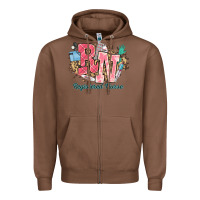 Chestnut rn registered nurse western Zipper Hoodie - NancyCooperArtShop