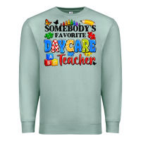 Seafoam somebody's favorite daycare teacher Premium Sweatshirt - Artiststas