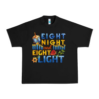 Black eight night and eight light for hanukkah Urban Heavy Tee - AdoDesignShop
