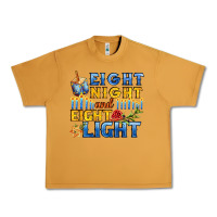 Peanut Butter eight night and eight light for hanukkah Urban Heavy Tee - AdoDesignShop