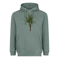 Sage Dracaena Marginata Heavyweight Hoodie - LillyAllenDesigns