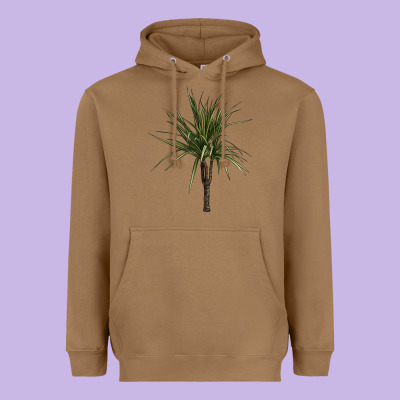 Dracaena Marginata Heavyweight Hoodie Designed By Lillyallendesigns