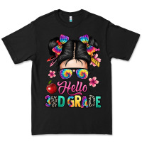 Black hello third grade kid Premium Tee - texasbilliewilder