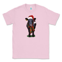 Bubblegum Pink black angus Classic Tee - RanaPortraitStore