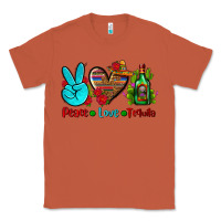 Copper peace love tequila Classic Tee - AdoDesignShop