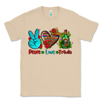 Mushroom peace love tequila Classic Tee - AdoDesignShop
