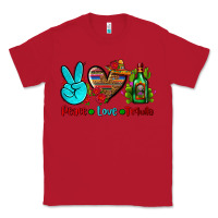 Red peace love tequila Classic Tee - AdoDesignShop