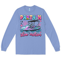 Colony Blue party in slow motion Long Sleeve Tee - JahusDesignShop